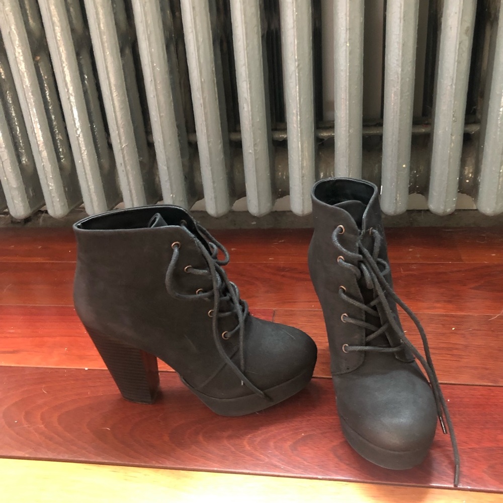 Black heels